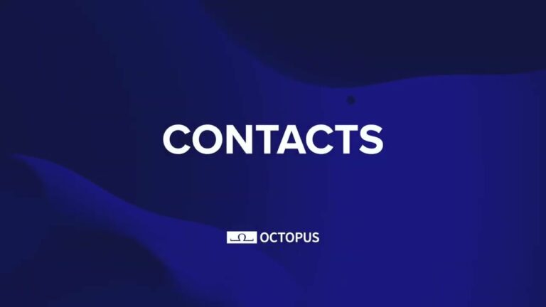 Octopus 12 – Contacts and guests